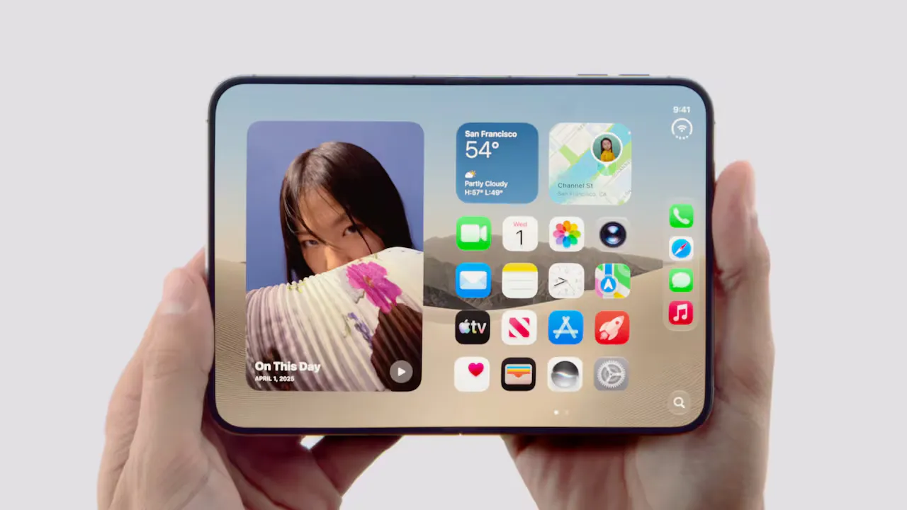 iPhone Duo Lipat Pertama Apple: Layar 7,6 Inci dan Nilai Beli