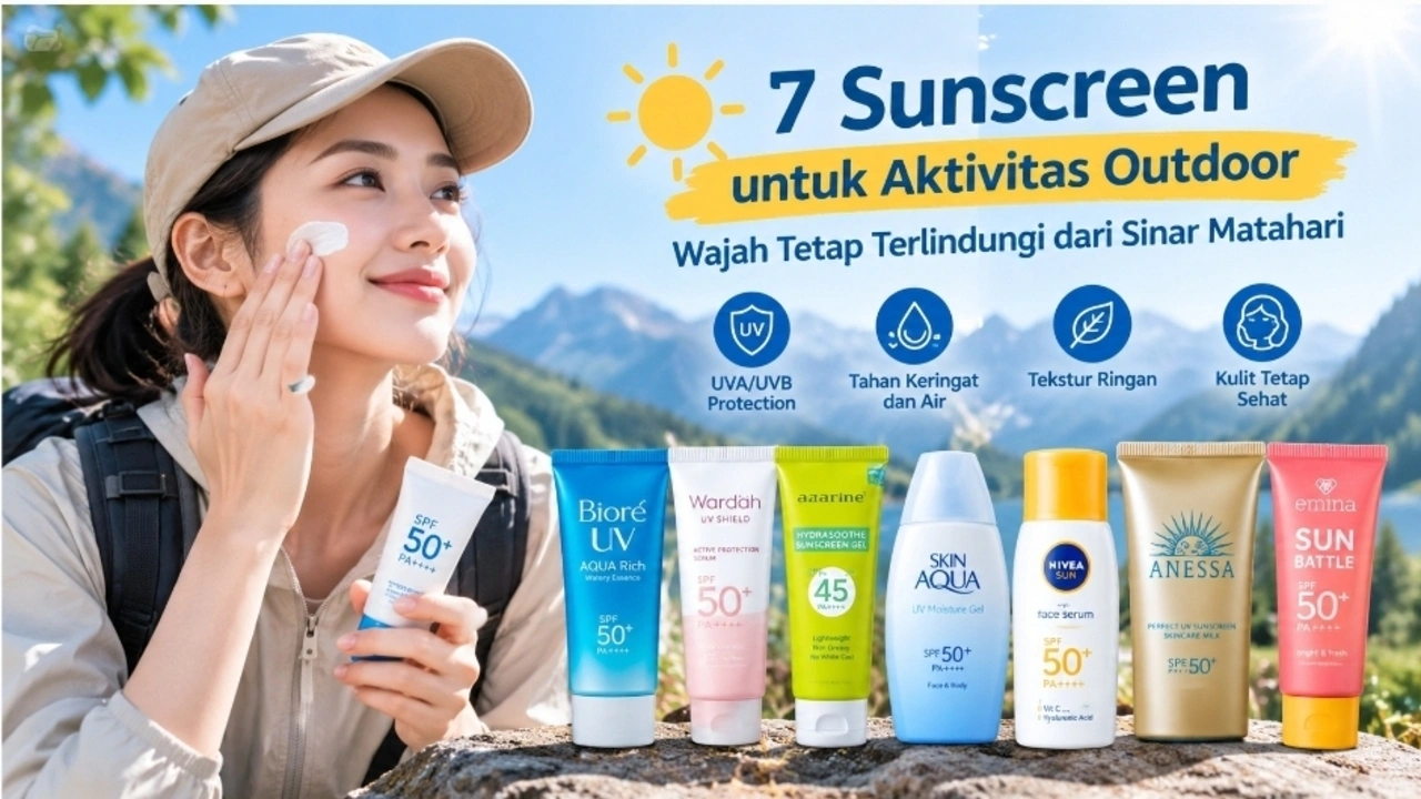 Sunscreen Mist untuk Aktivitas Outdoor: Reapply Praktis Tanpa Merusak Makeup