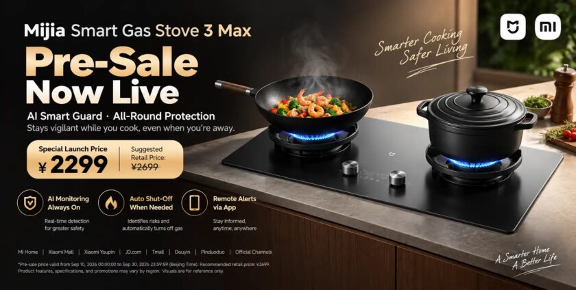 Dapur Pintar Xiaomi Mijia: Saat Kompor dan Range Hood Menjadi Asisten AI