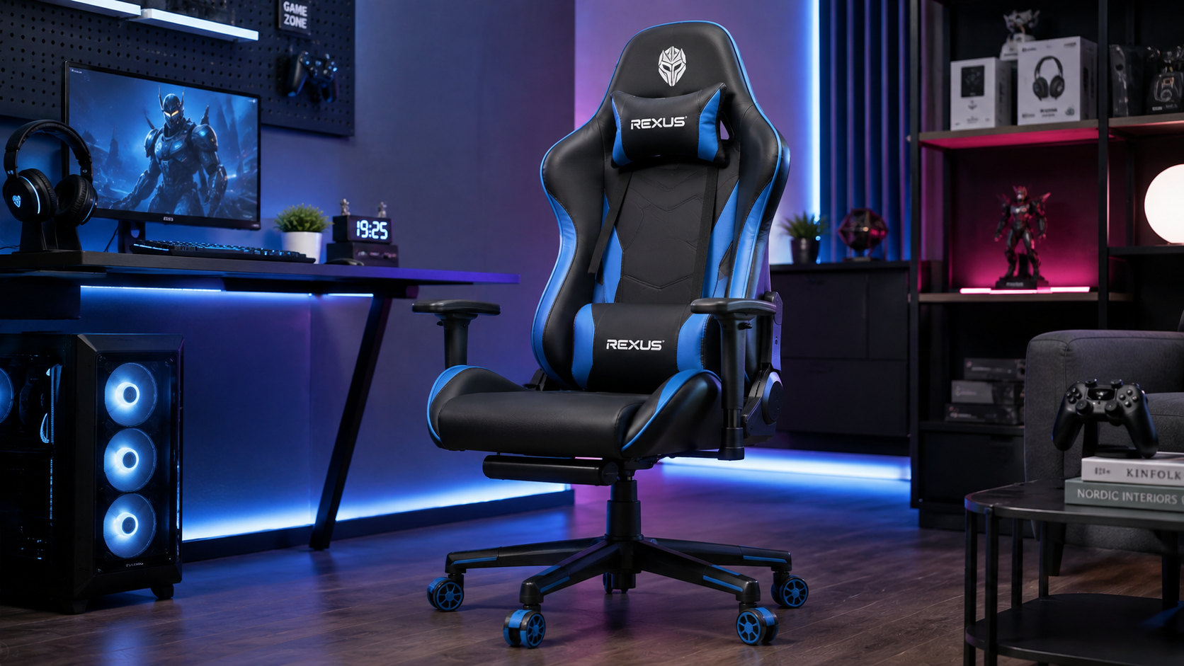 Rexus RGC-100: Kursi Gaming Ergonomis dengan Gas Lift Class 4