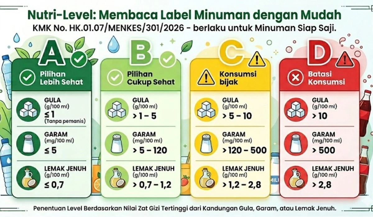 Memahami Sistem Nutri-Level untuk Pilihan Pangan Sehat