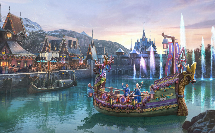 World of Frozen Debut di Disneyland Paris: Magnet Baru Liburan Natal