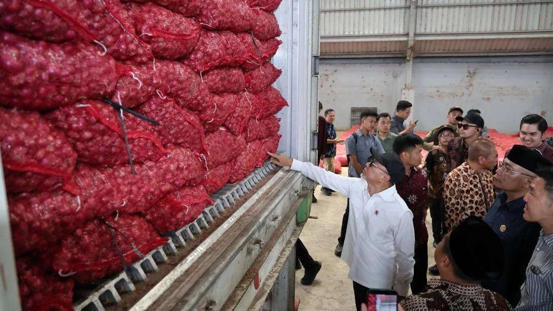 Bawang Merah Brebes Menang di Pasar Asia