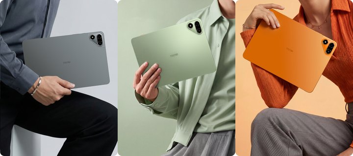 Tablet AI Mulai Rp3 Juta: TECNO MEGAPAD 2 dan SE 2