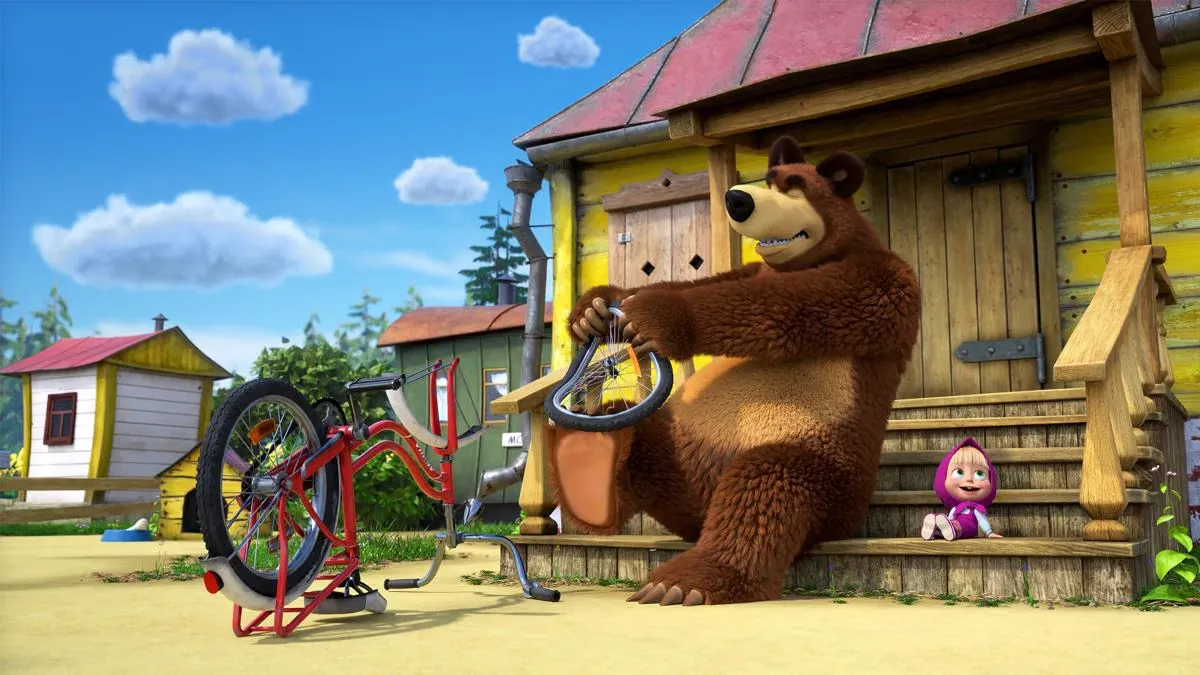 Pelajaran Parenting dari Masha & Bear untuk Anak Aktif