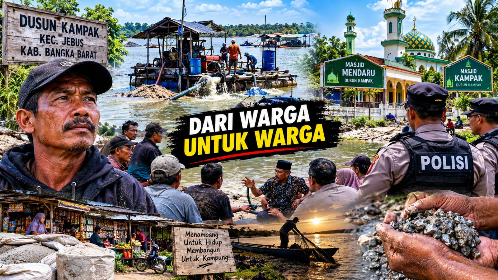 Pertambangan Timah Bangka dan Stabilitas Sosial Kampung