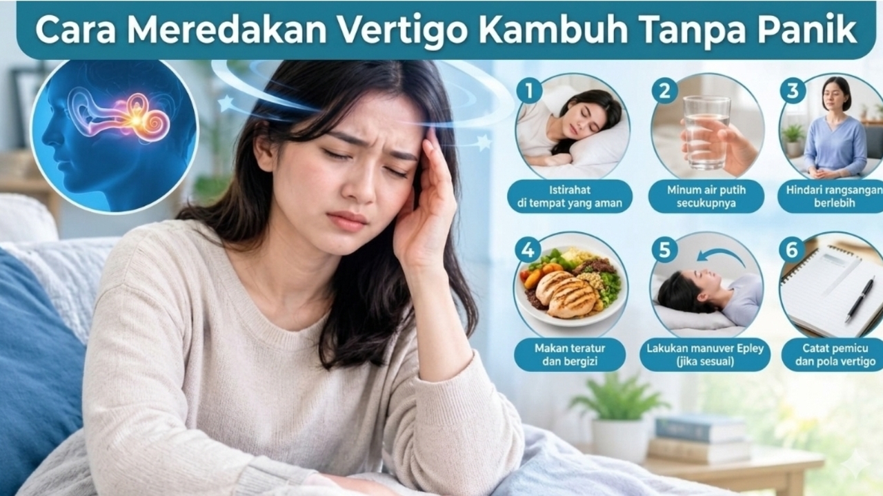 5 Kebiasaan Sehari-hari yang Tanpa Disadari Memicu Vertigo Kambuh