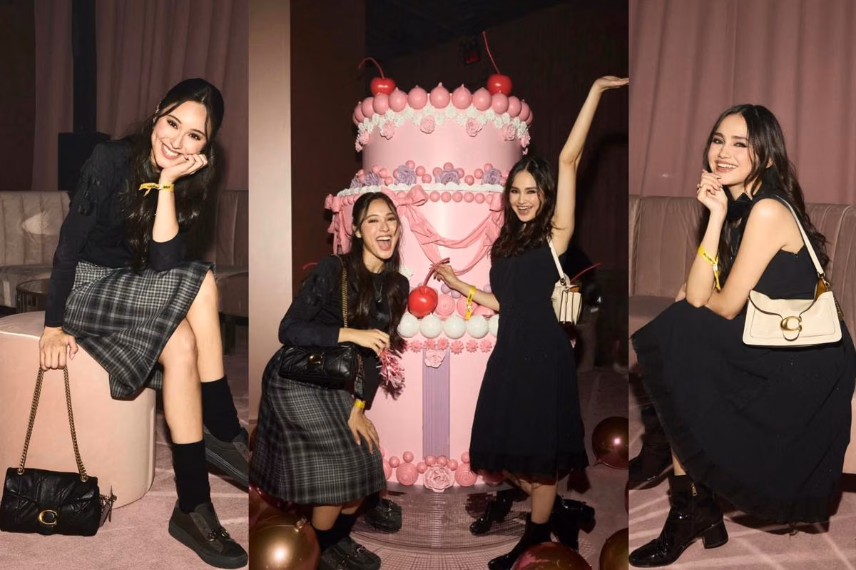 Gaya Kontras Selebriti di Front Row Coach