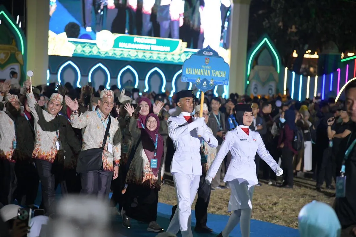 288.219 Penyanyi Serentak di Semarang Pecahkan Rekor Mars MTQ