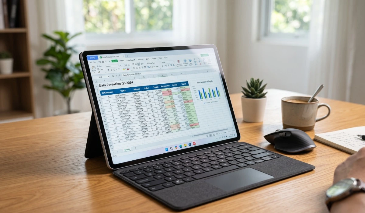 Tablet dengan Dukungan WPS Office: Pengganti Laptop untuk Kerja dan Kuliah