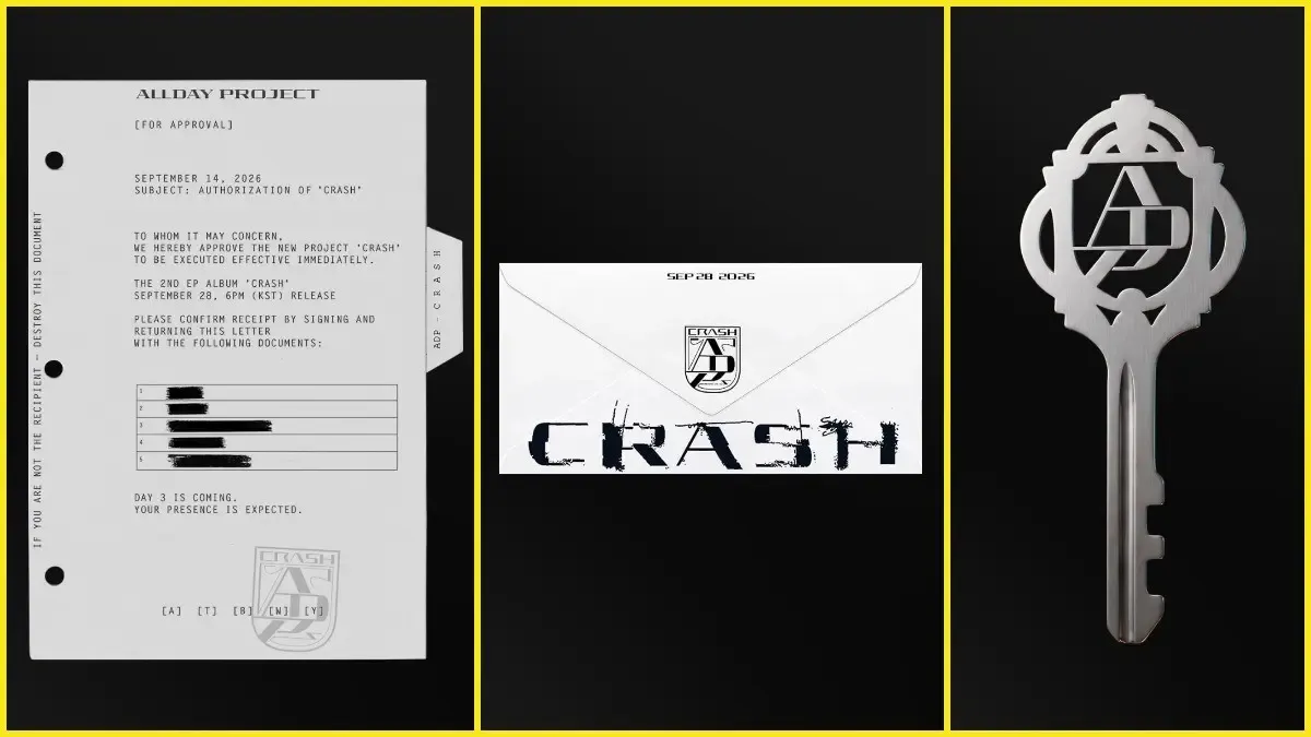 ALLDAY PROJECT Comeback dengan Mini Album 'CRASH' yang Penuh Misteri