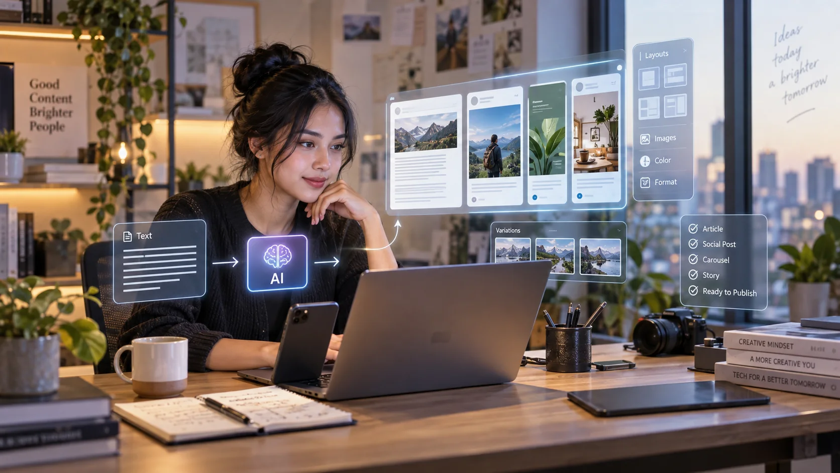 Dari Teks ke Desain: Revolusi AI Content Design untuk Kreator