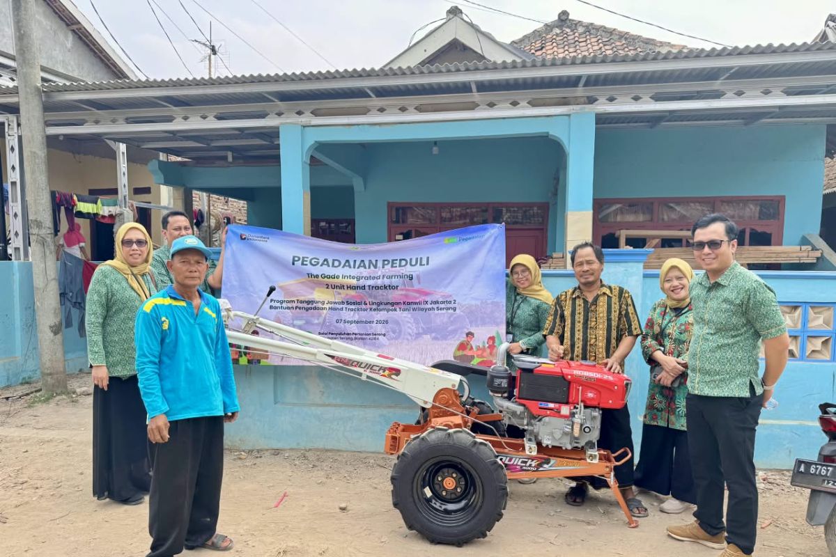 Program CSR Bank Memacu Modernisasi Pertanian Lokal