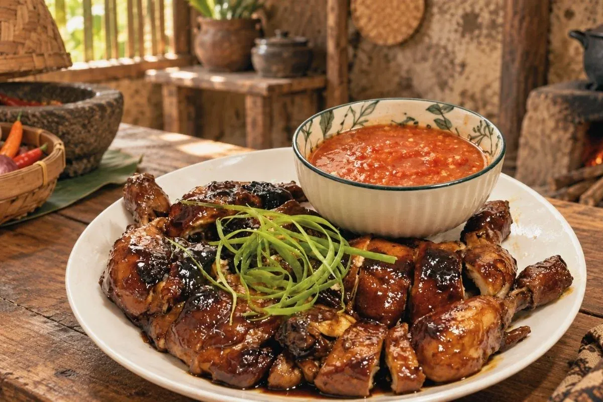 Ayam Kecap Pedas-Manis dengan Sambal Terpisah: Rahasia Rasa Manis-Gurih yang Seimbang