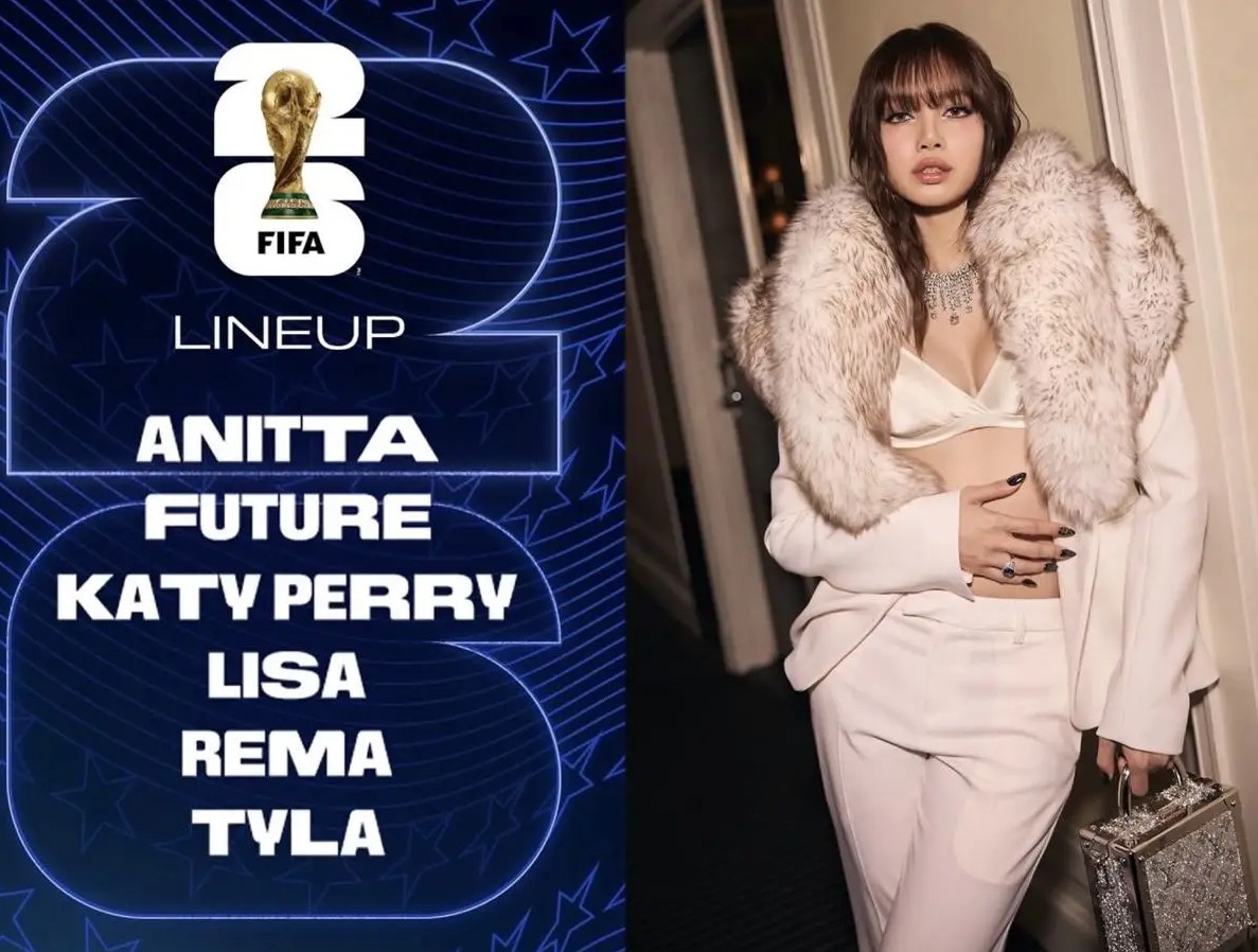 Lisa Blackpink Bersinar di Panggung Pembukaan Piala Dunia