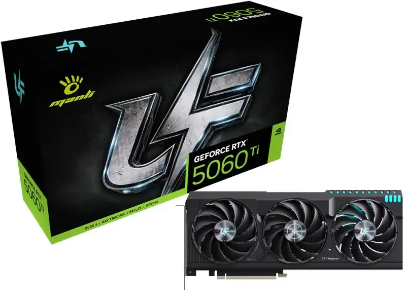 Manli RTX 5060 Unlimited Firepower: Sensor G-Sense Lawan GPU Sag