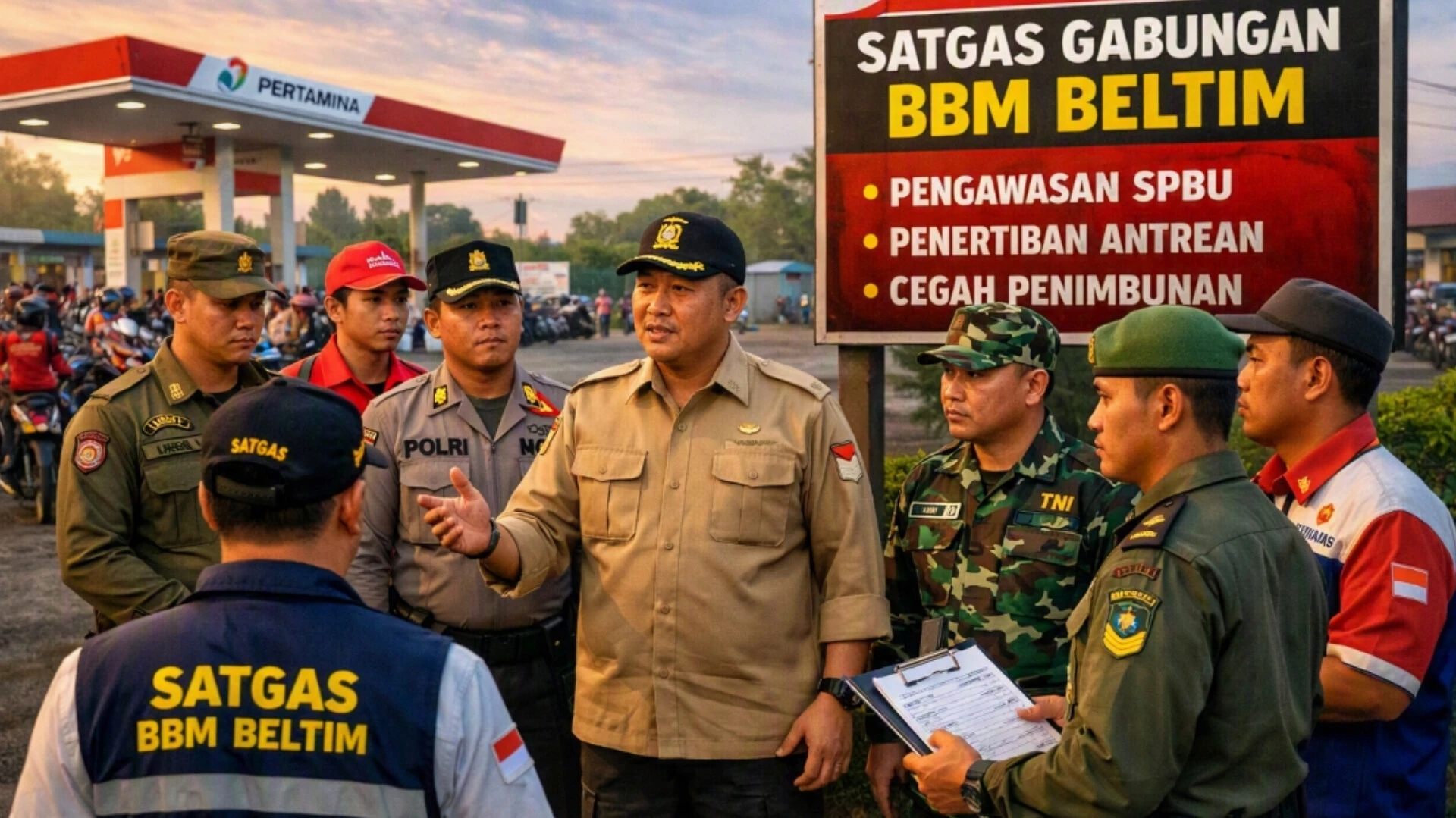 Satgas BBM Subsidi Beltim: Pengawasan Ketat, Infrastruktur Tertinggal