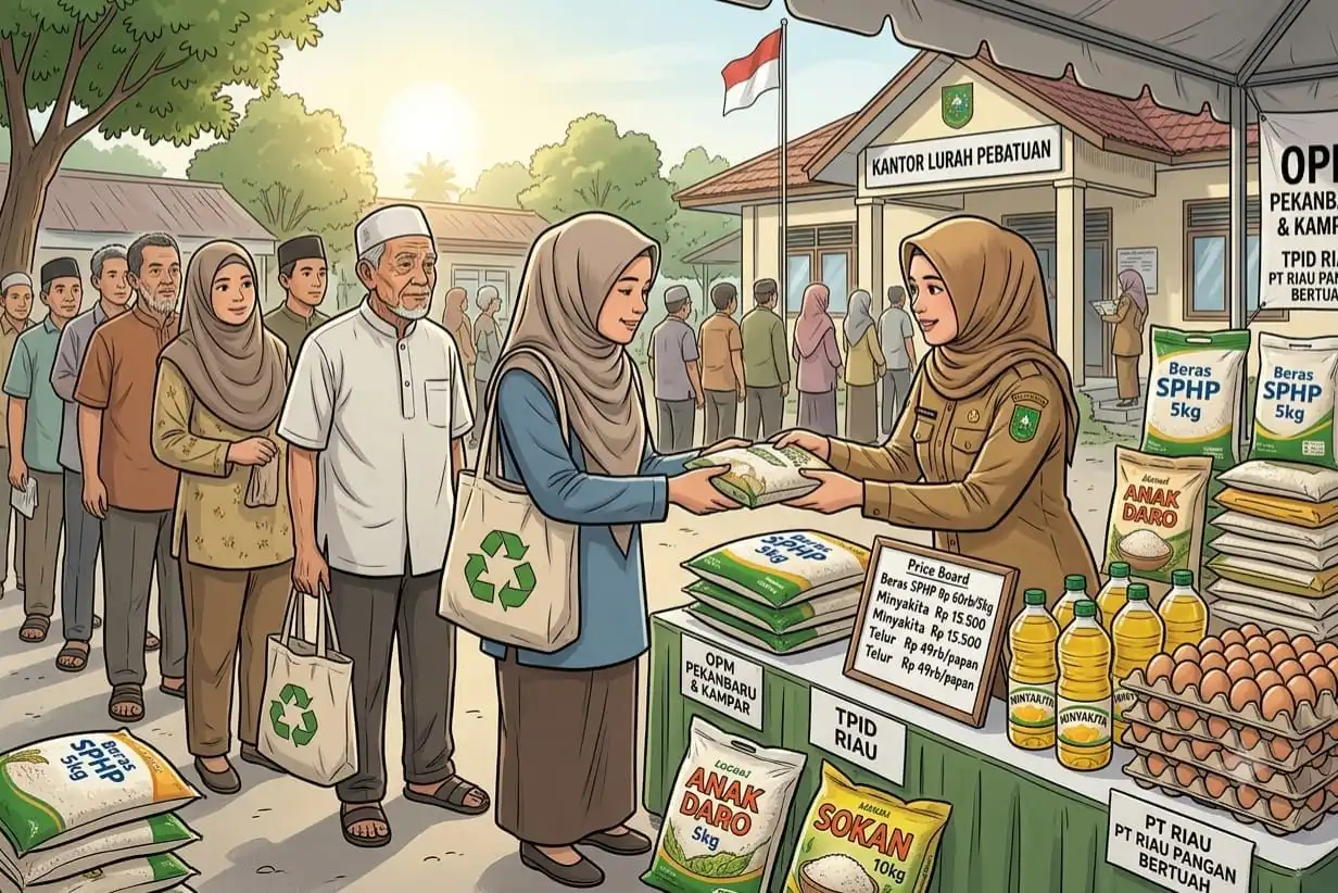Operasi Pasar Murah Meluas di Sumatera: Senjata Daerah Menahan Lonjakan Harga Pangan