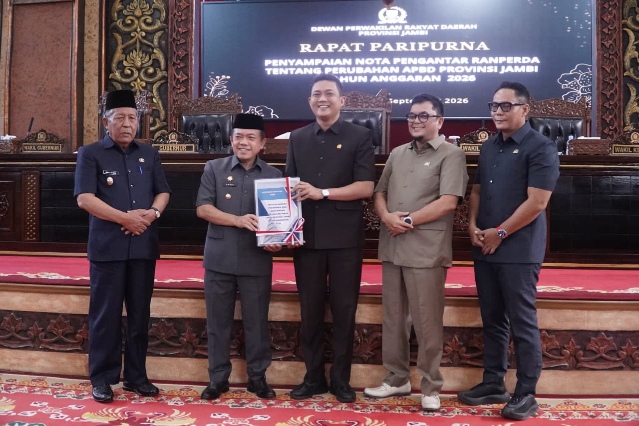 Gubernur Jambi Ungkap Prioritas Perubahan APBD: Pendapatan Naik Rp3,97 Triliun
