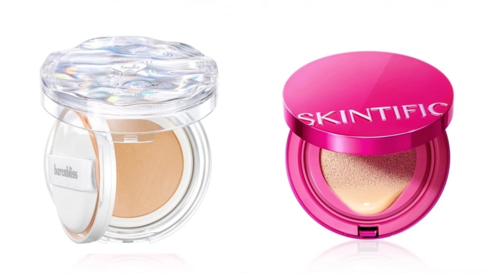 Cushion Dewy Glow: Skintific vs Barenbliss dan 5 Cushion Korea Glowing