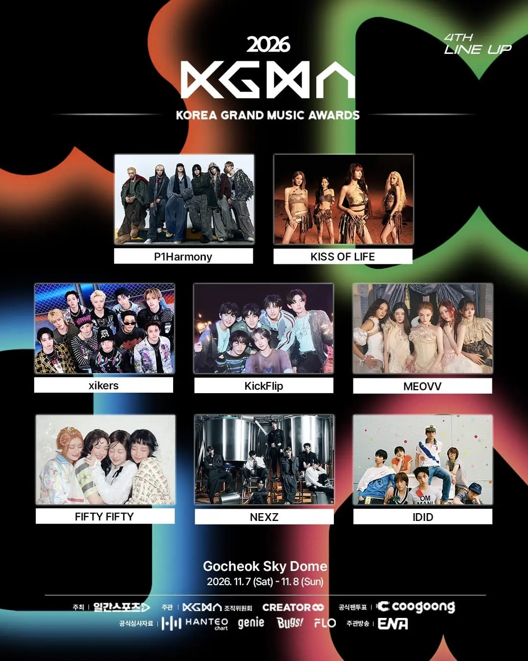 Penghargaan Musik Korea: Rundown Lengkap Lineup November