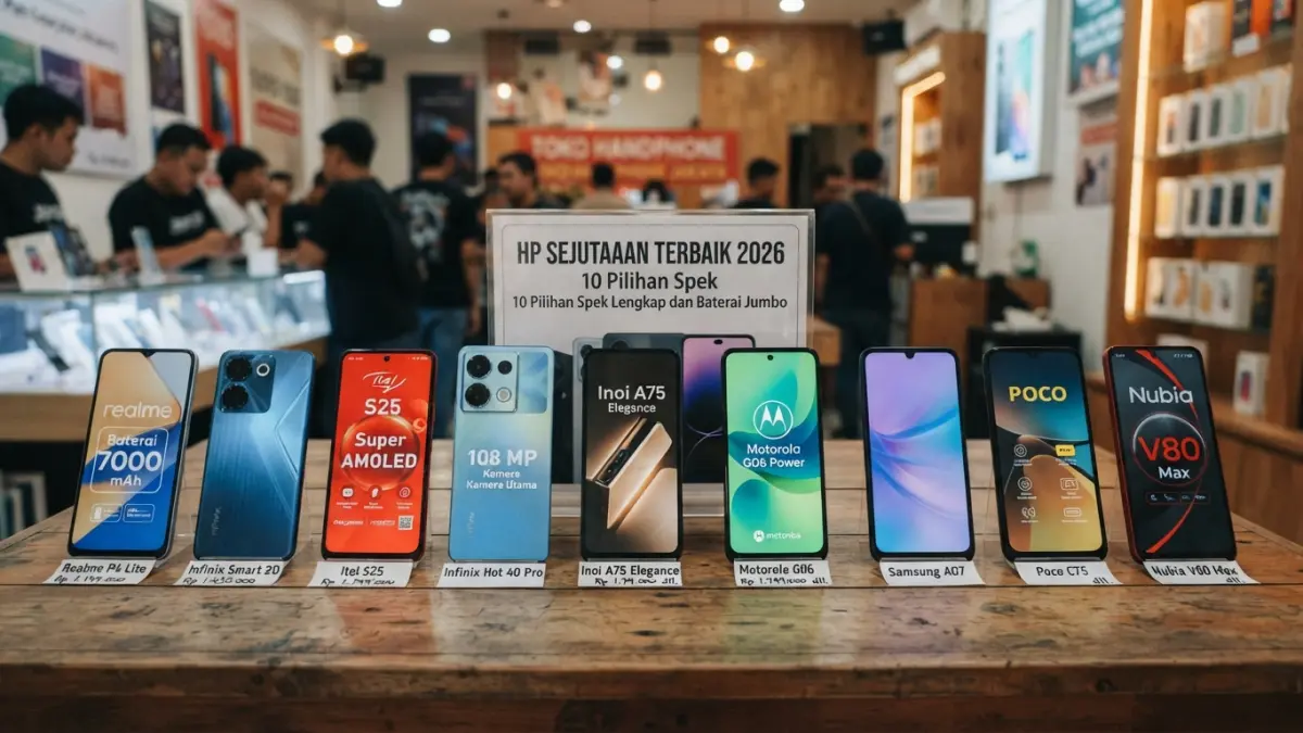 Panduan Lengkap Memilih Ponsel Sejutaan Terbaik