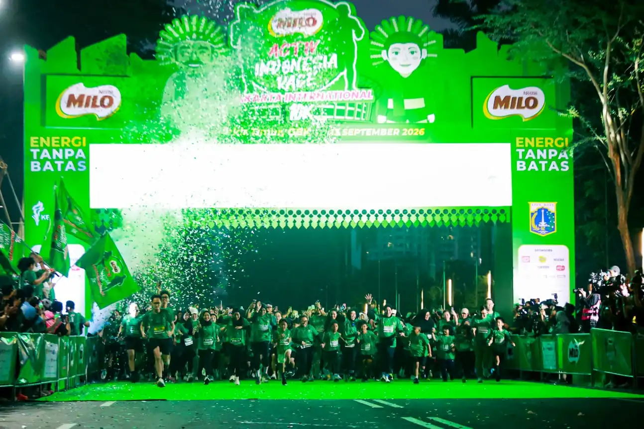 25.000 Pelari Memenuhi Gelora Bung Karno di Jakarta International 10K