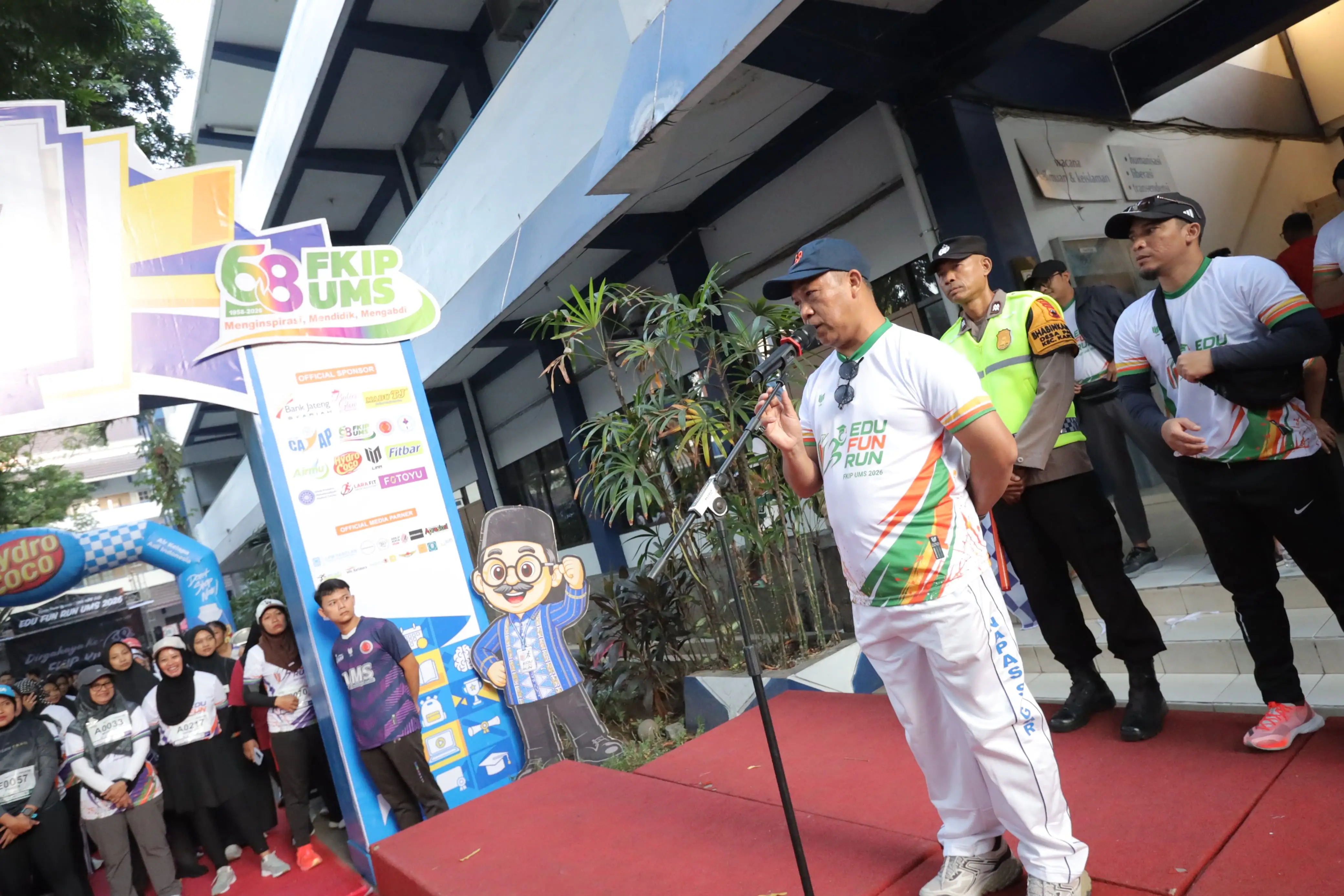 Edu Fun Run FKIP UMS Tarik 800 Pelari dengan Semangat Move for Knowledge
