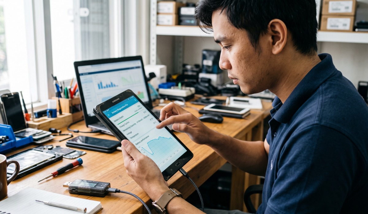 Panduan Lengkap Cek Kesehatan Baterai Tablet Bekas