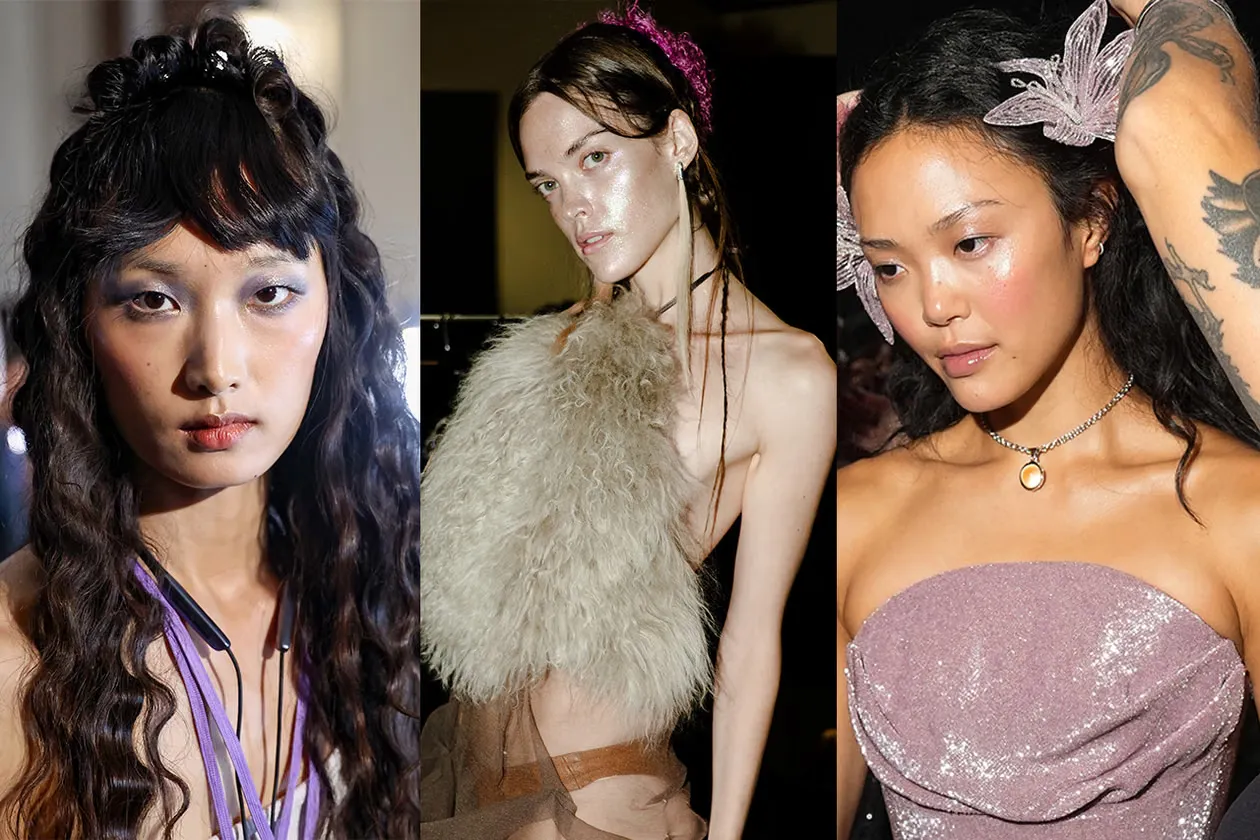 Tren Kecantikan NYFW: Eyeshadow Berkilau dan Rambut Elegan