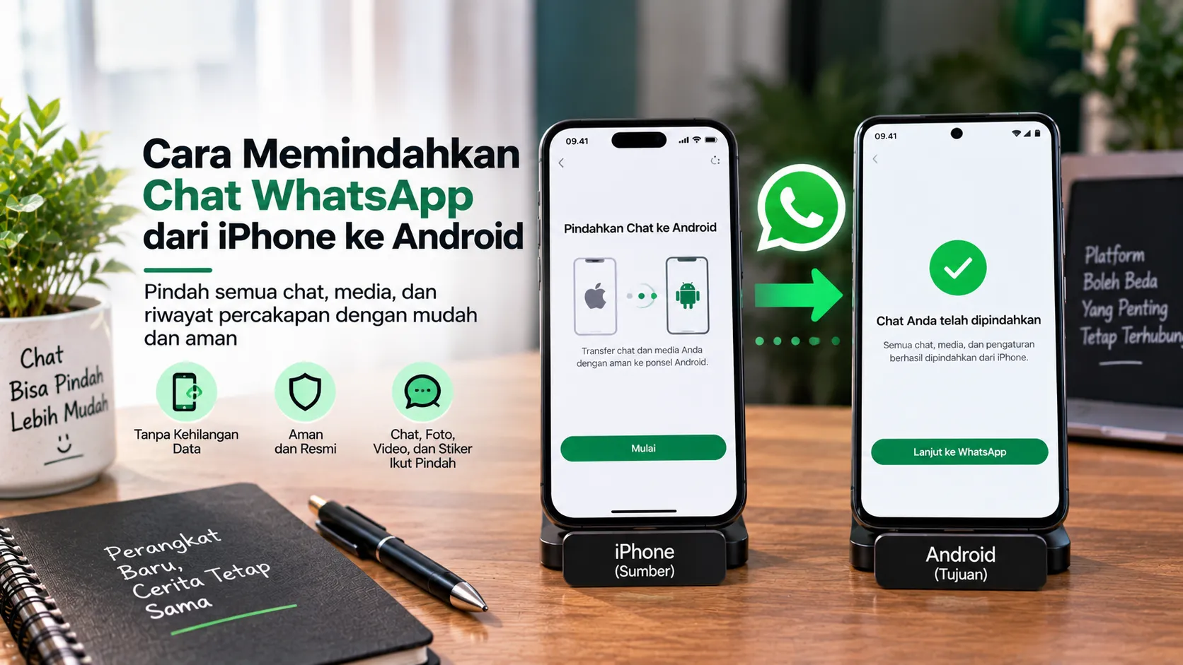 Panduan Lengkap Memindahkan Chat WhatsApp Antar Platform Tanpa Kehilangan Data
