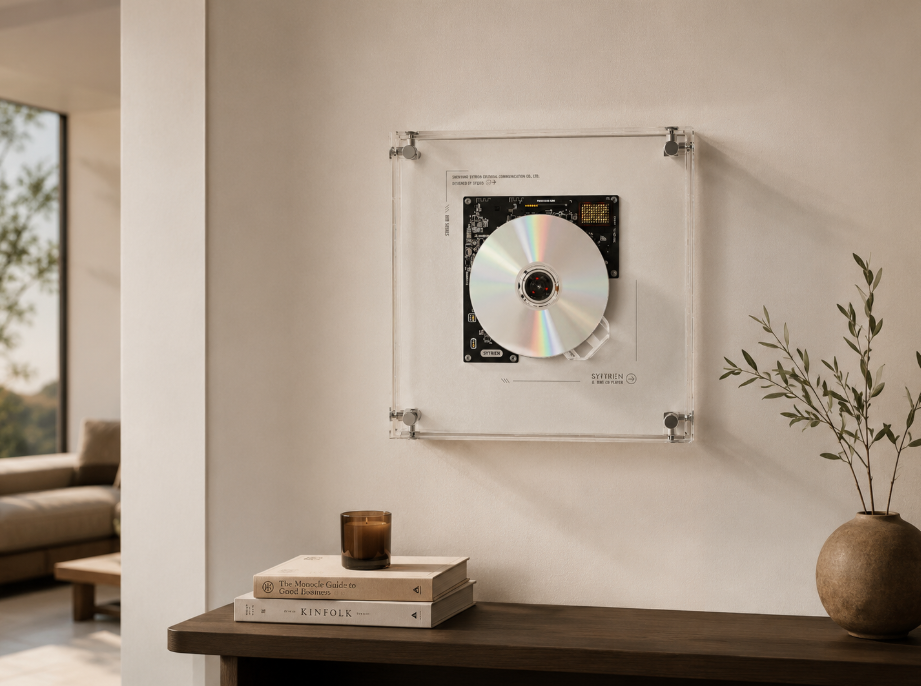 CD Player Transparan Syitren RM1 dan Kebangkitan Format Audio Fisik
