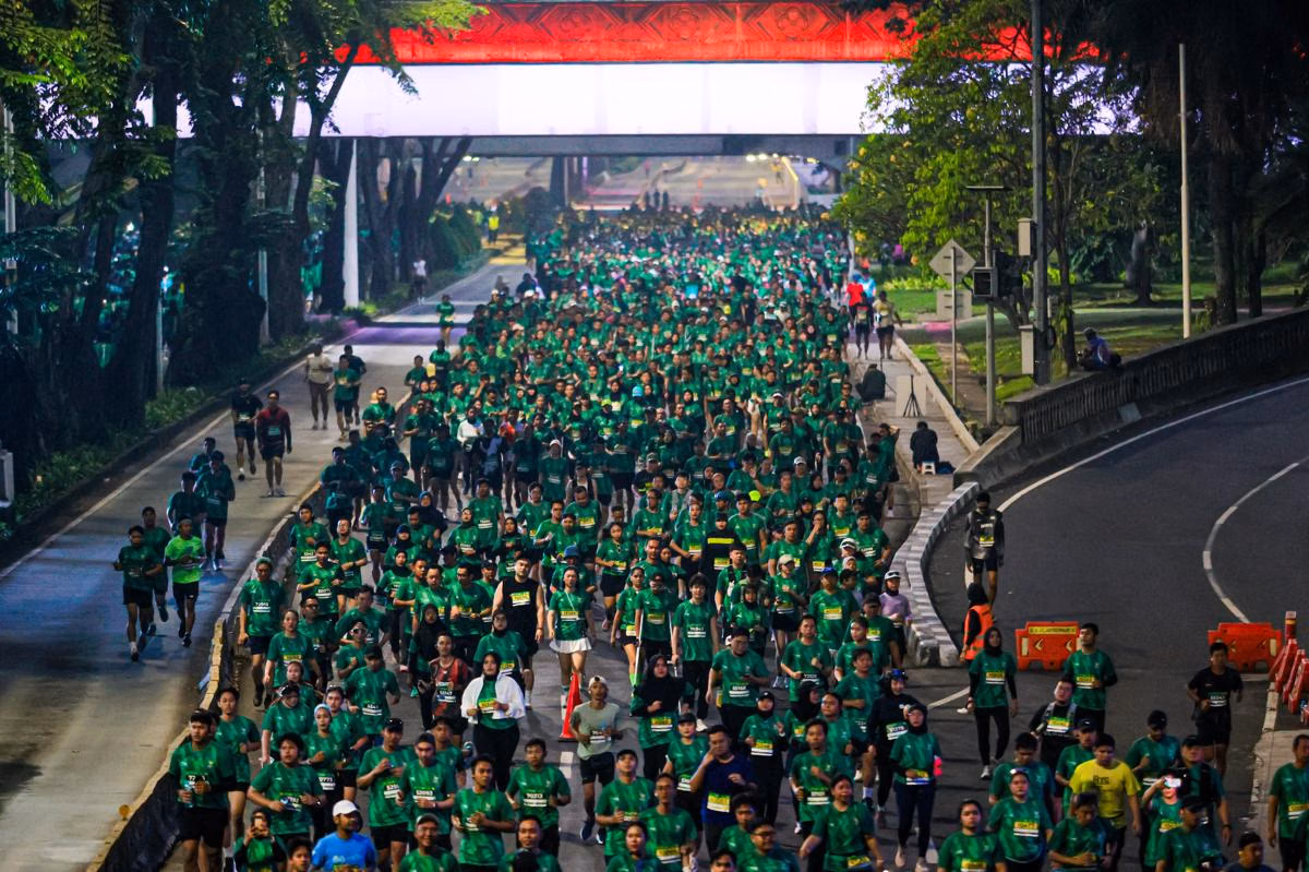 25.000 Pelari Memenuhi Gelora Bung Karno di Jakarta International 10K