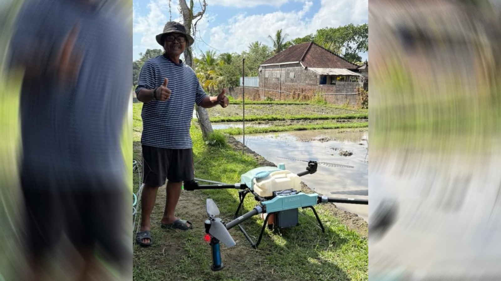 Drone Penyemprot Padi: Hemat Biaya, Sulit Diadopsi?