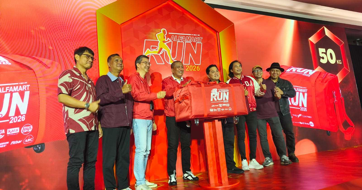 Alfamart Run: Sportainment, Goodie Bag 50 Kg, dan Panggung UMKM