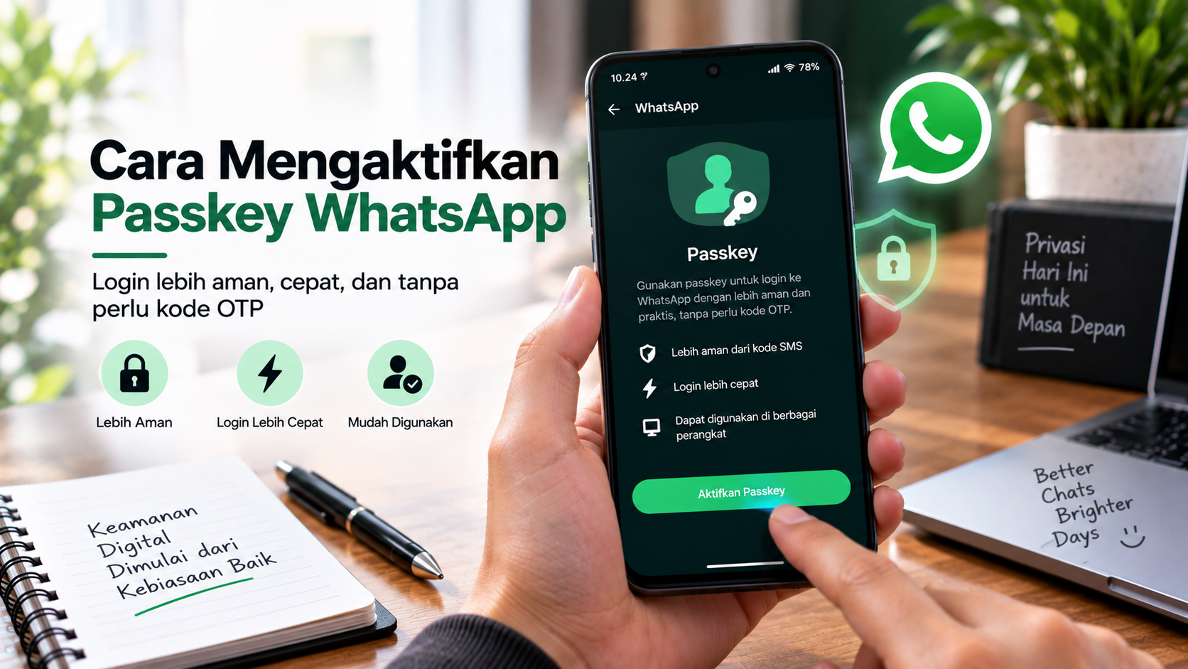 Panduan Lengkap Keamanan WhatsApp dengan Fitur Bawaan