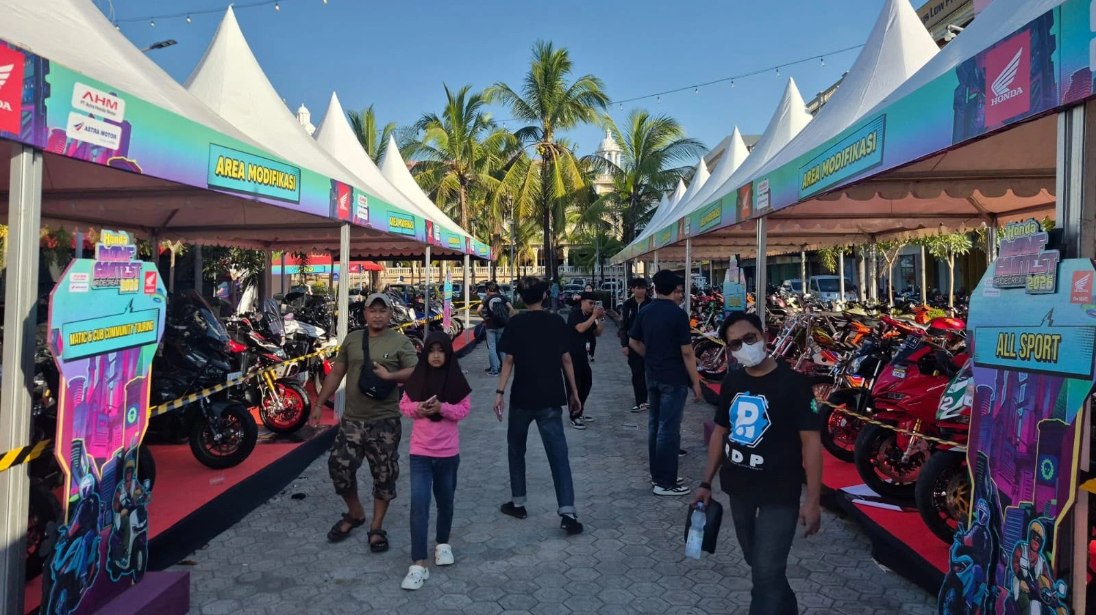 Honda Modif Contest Hadirkan 135 Modifikator dan Ribuan Pengunjung di Maros