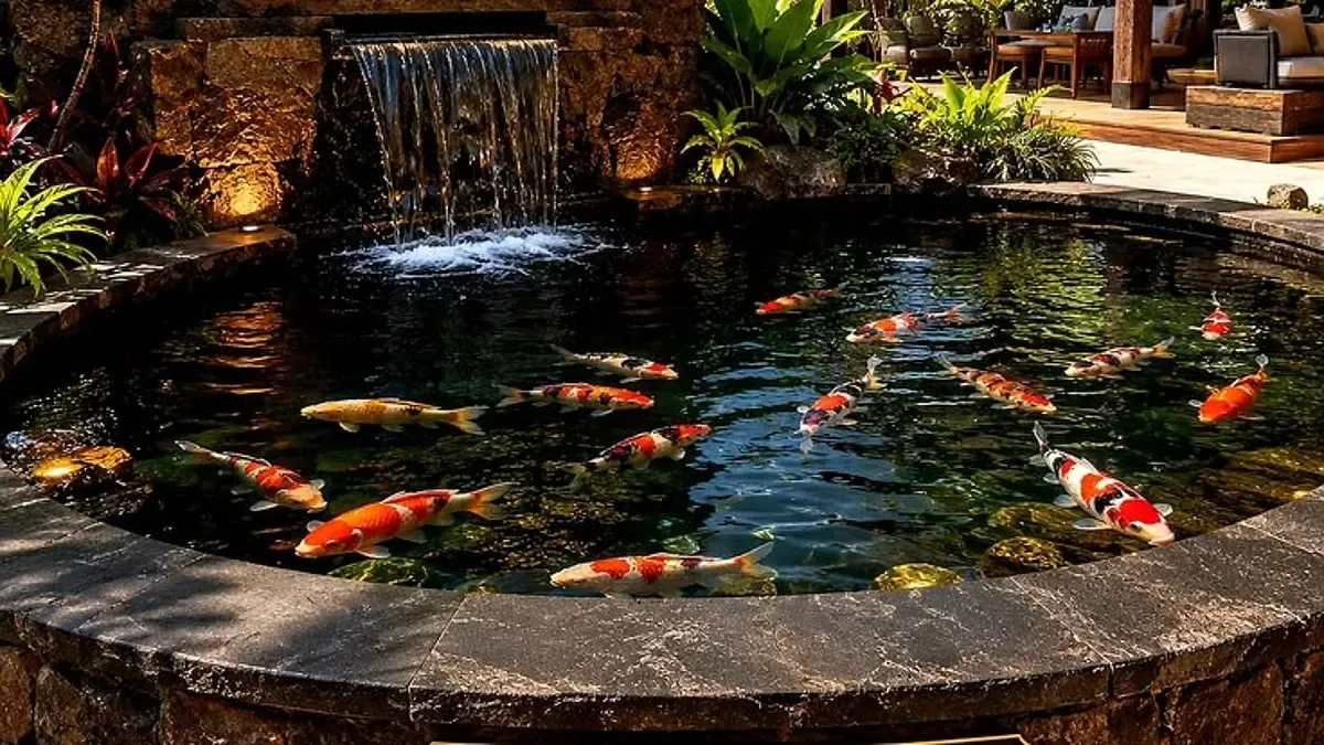 Sistem Filter 5 Chamber untuk Kolam Koi di Rumah