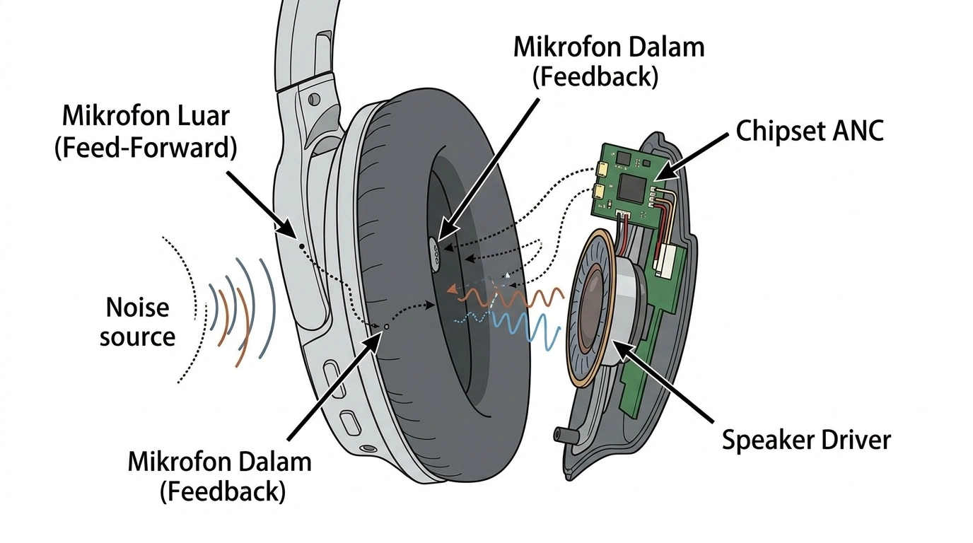 Panduan Lengkap Cara Kerja Teknologi Noise Cancellation