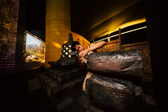 Galeri Indonesia Kaya Membawa Borobudur ke Dimensi Baru