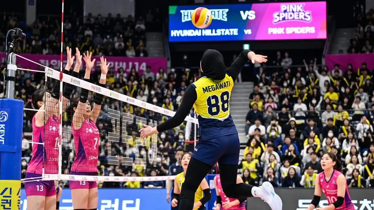 Megawati Hangestri Resmi Debut di Liga Voli Korea bersama Hyundai Hillstate