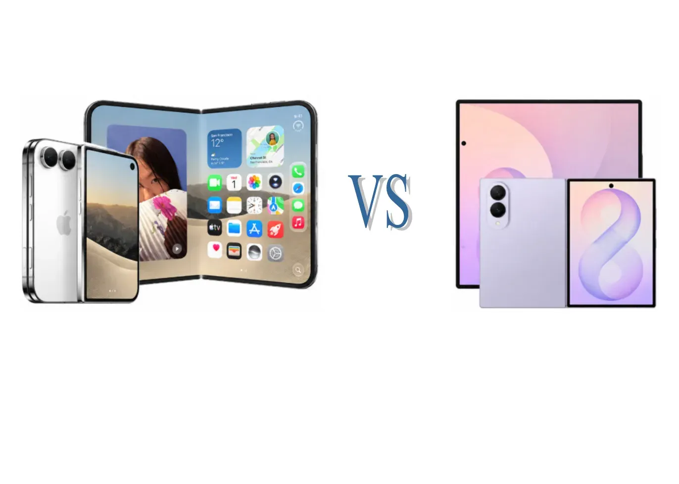 iPhone Duo vs Galaxy Z Fold 8: Duel Ponsel Lipat Flagship
