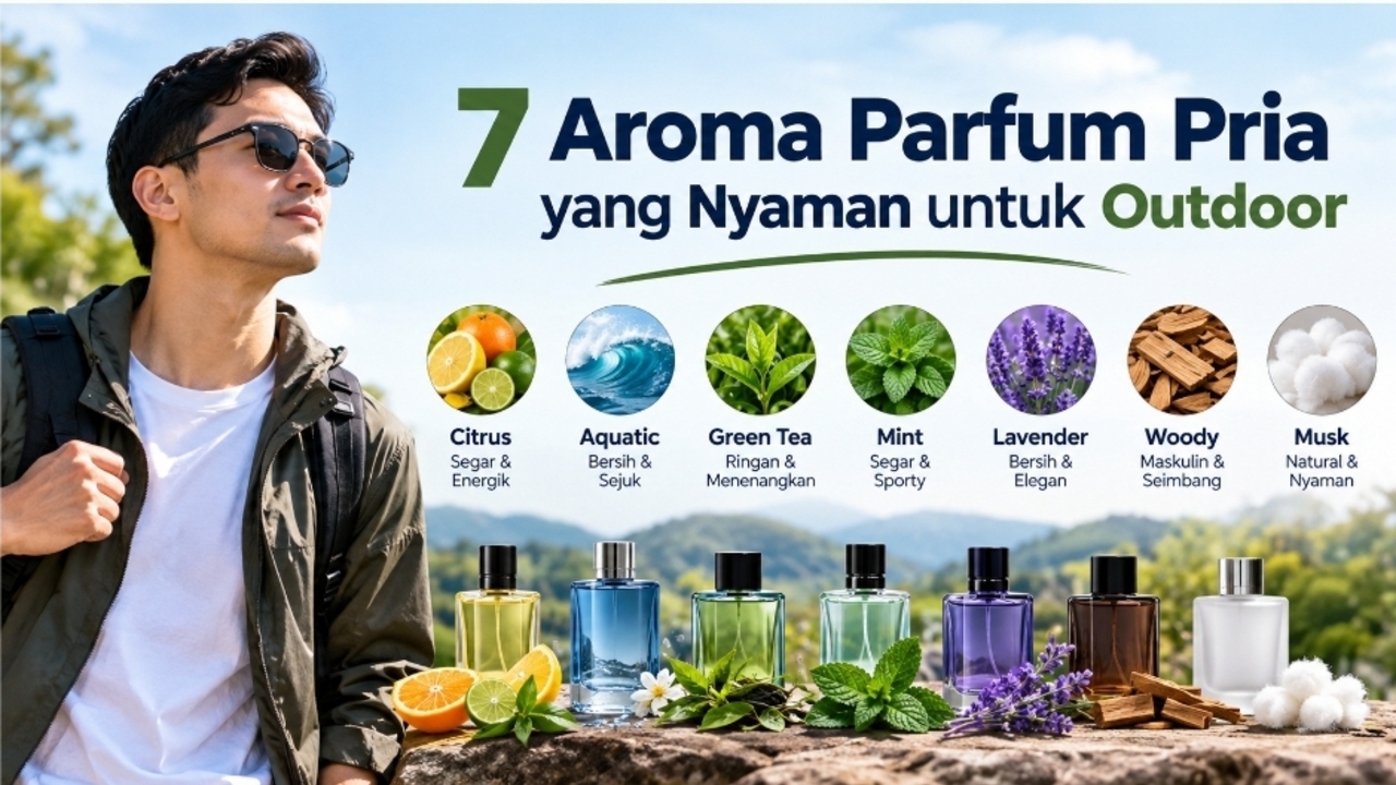Panduan Memilih Parfum Pria Berdasarkan Cuaca dan Aktivitas