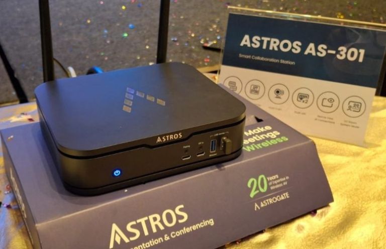 ASTROS AS-301: Docking Station Nirkabel dengan AI dan AR untuk Kantor Modern