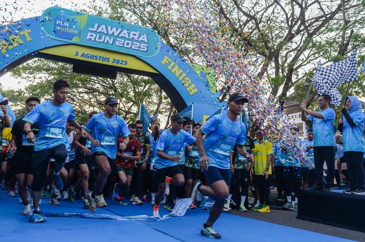 PLN Mobile Jawara Run Kembali Panaskan Jalur Lari Serang