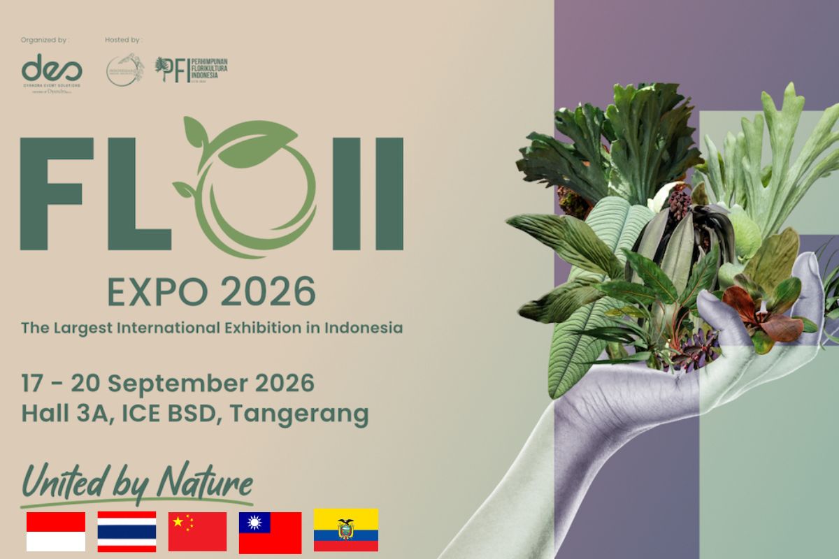 FLOII Expo: Kompas Baru Tren Botanical Decor Minimalis dan Boho