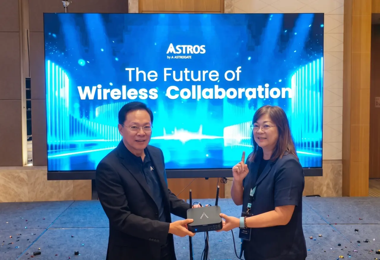 ASTROS AS-301: Docking Station Nirkabel Cerdas untuk Ruang Rapat Modern