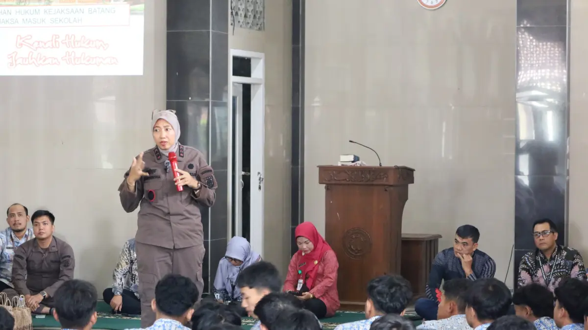 Program Jaksa Masuk Sekolah Angkat Kesadaran Hukum Siswa