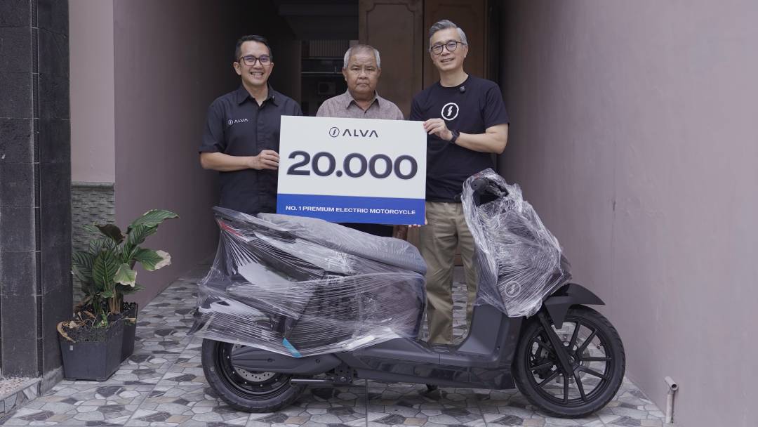Motor Listrik ALVA Tembus 20.000 Unit: Sinyal Serius Era Kendaraan Listrik Urban