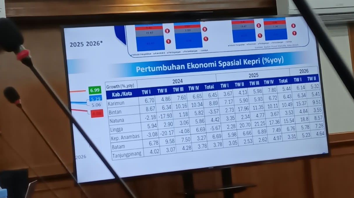 Investasi Data Center Dongkrak Pertumbuhan Ekonomi Kepri